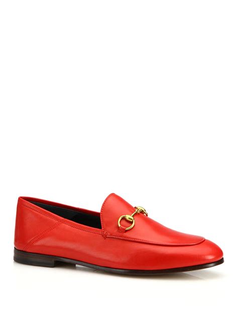 gucci brixton loafers red|Gucci brixton loafer nordstrom.